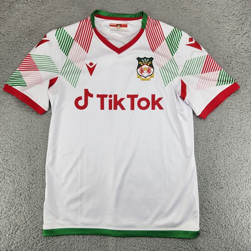 Wrexham AFC 2021/2022/2023 Third Football Shirt Soccer Jersey by Macron size M